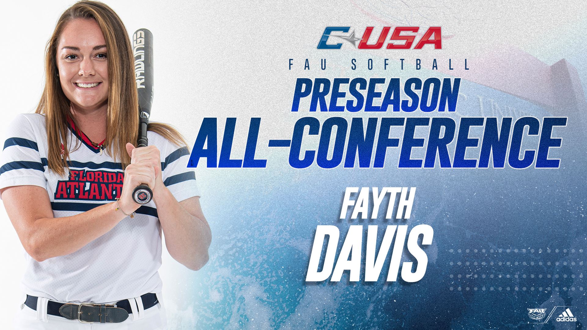 FAU’s Davis Tabbed to C-USA Preseason Team