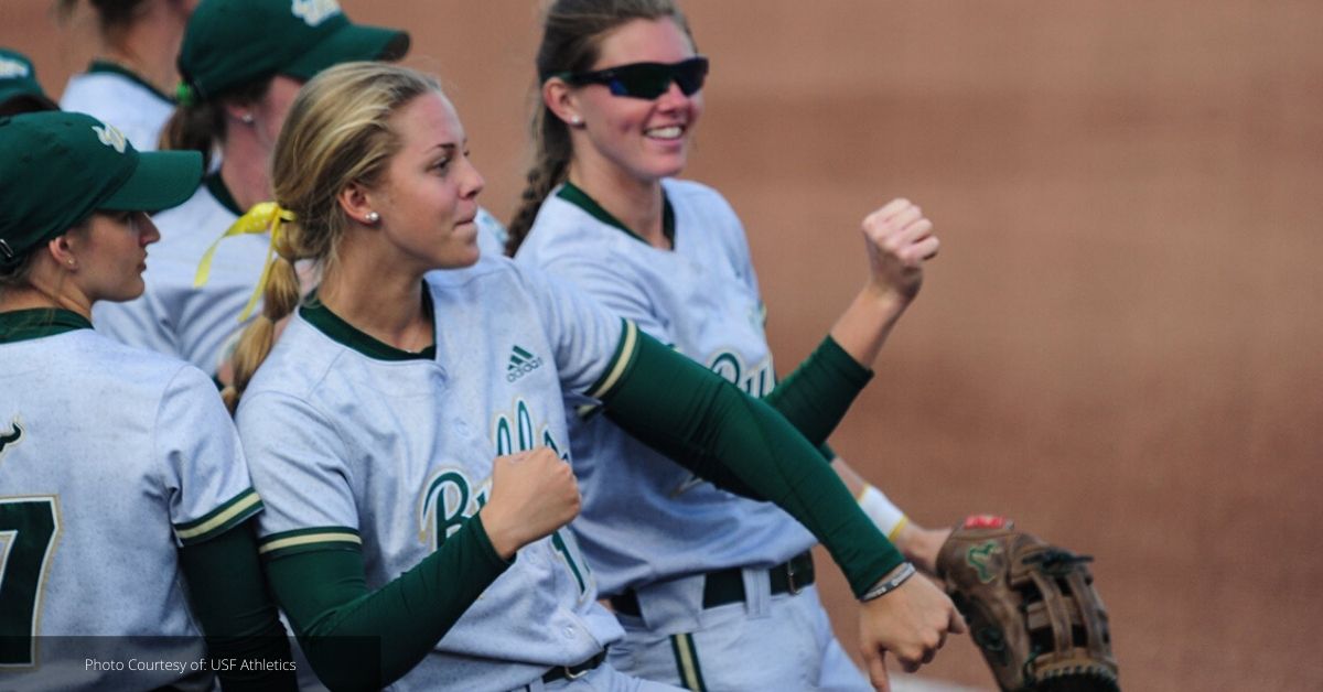 LEISTL SISTERS HAPPY TO STICK TOGETHER WITH USF SOFTBALL