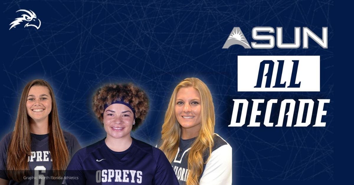 Three OSPREYS Named to ASUN Softball All-Decade Team