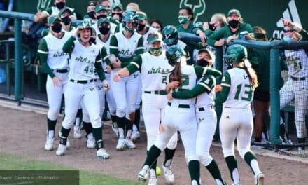 USF Softball Splits Doubleheader Against Jacksonville