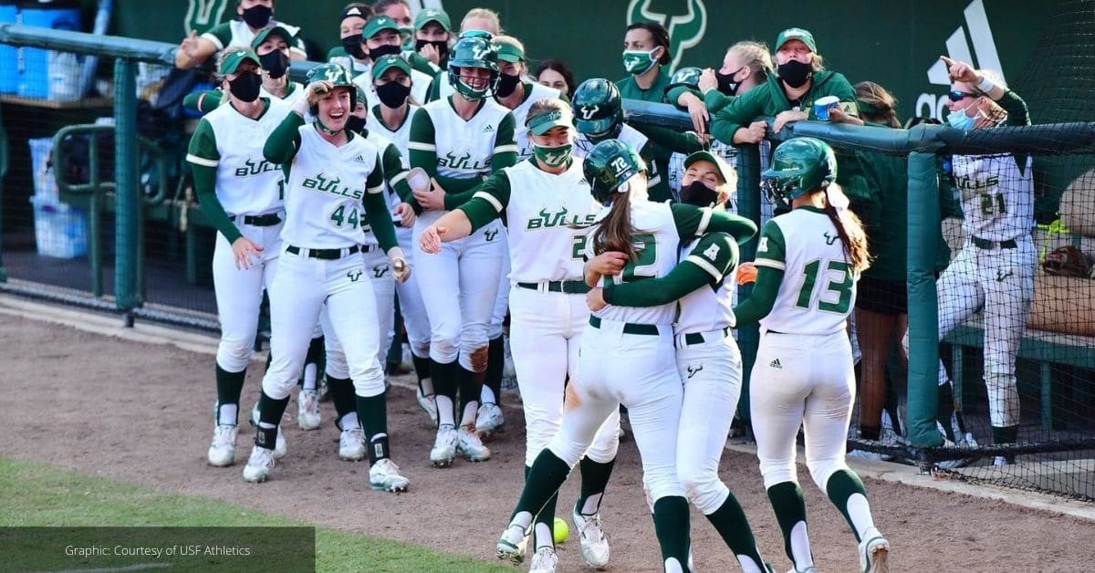 USF Softball Splits Doubleheader Against Jacksonville