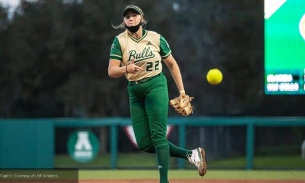 USF softball player CORRICK NAMED AAC PITCHER OF THE WEEK