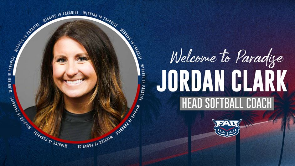 Jordan Clark Named Head Softball Coach at Florida Atlantic