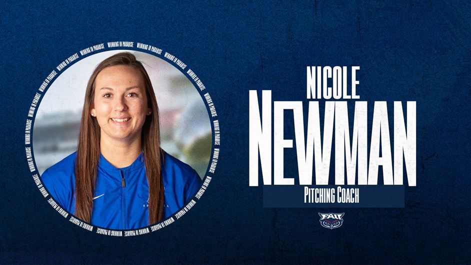 Nicole Newman Hired as FAU Pitching Coach