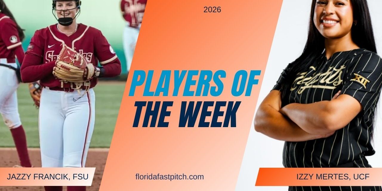 Florida College Softball Weekly Review and Players of the Week