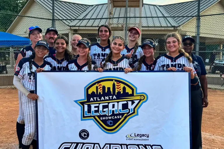 Tampa Mustangs Bedenbaugh 16U box score from the 2026 Atlanta Legacy championship game